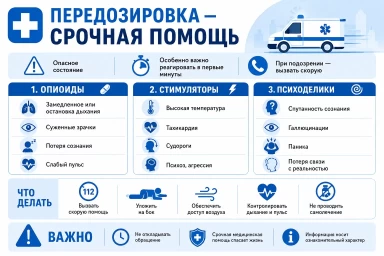 Помощь при передозировке для жителей Омска