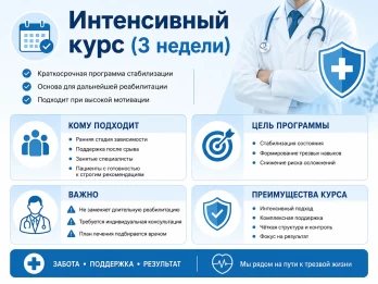 Реабилитация за 21 день для жителей Омска