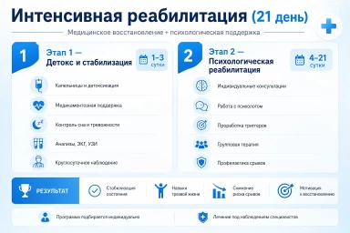 Реабилитация за 21 день для жителей Омска