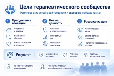 Терапевтическое сообщество для жителей Омска